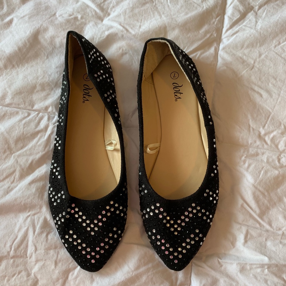 Black Dress Flats